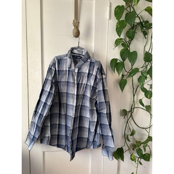 Alfani regular fit men’s size x – large button-down shirt - Picture 1 of 6